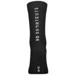 calze bici Scott Performance No Shortcuts Crew Black/White