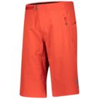 Pantaloncini da Uomo SCOTT Vertic Pro con Fondello Fiery Red