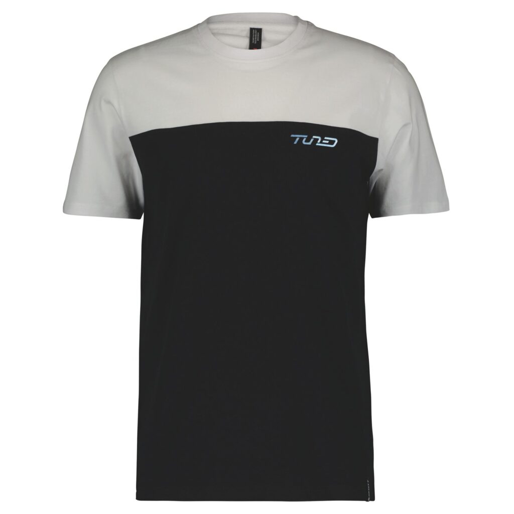 T-shirt Tee Man Casual Tuned SS Black-White