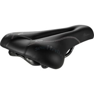 Selle italia -  Sella Donna Gel Flow Tel. In Fec Alloy Duro-tek Nera