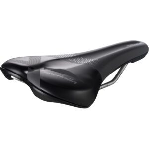 Selle italia -  Sella X-bow L Tel.in Ti 316 Soft-tek Nera/grigia