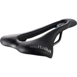Selle italia -  Sella Slr Superflow Tm L Tel. In Manganese Duro-tek Nera