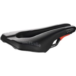 Selle italia -  Sella Watt Kit Carbonio Superflow Tel. In Carbon/keramic Fibra-tek Nera