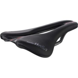 Selle italia -  Sella Novus Evo Boost Kit Carbonio Superflow L Tel. In Carbon Fibra-tek Nera
