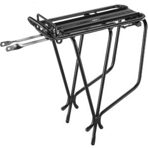 Topeak - Super Tourist Rear Rack (dx) (not Disc) With Mtx System / Mtx 2.0 Quicktrack And Spring Clip - For 26", 27.5" (650b) And 700c Wheels