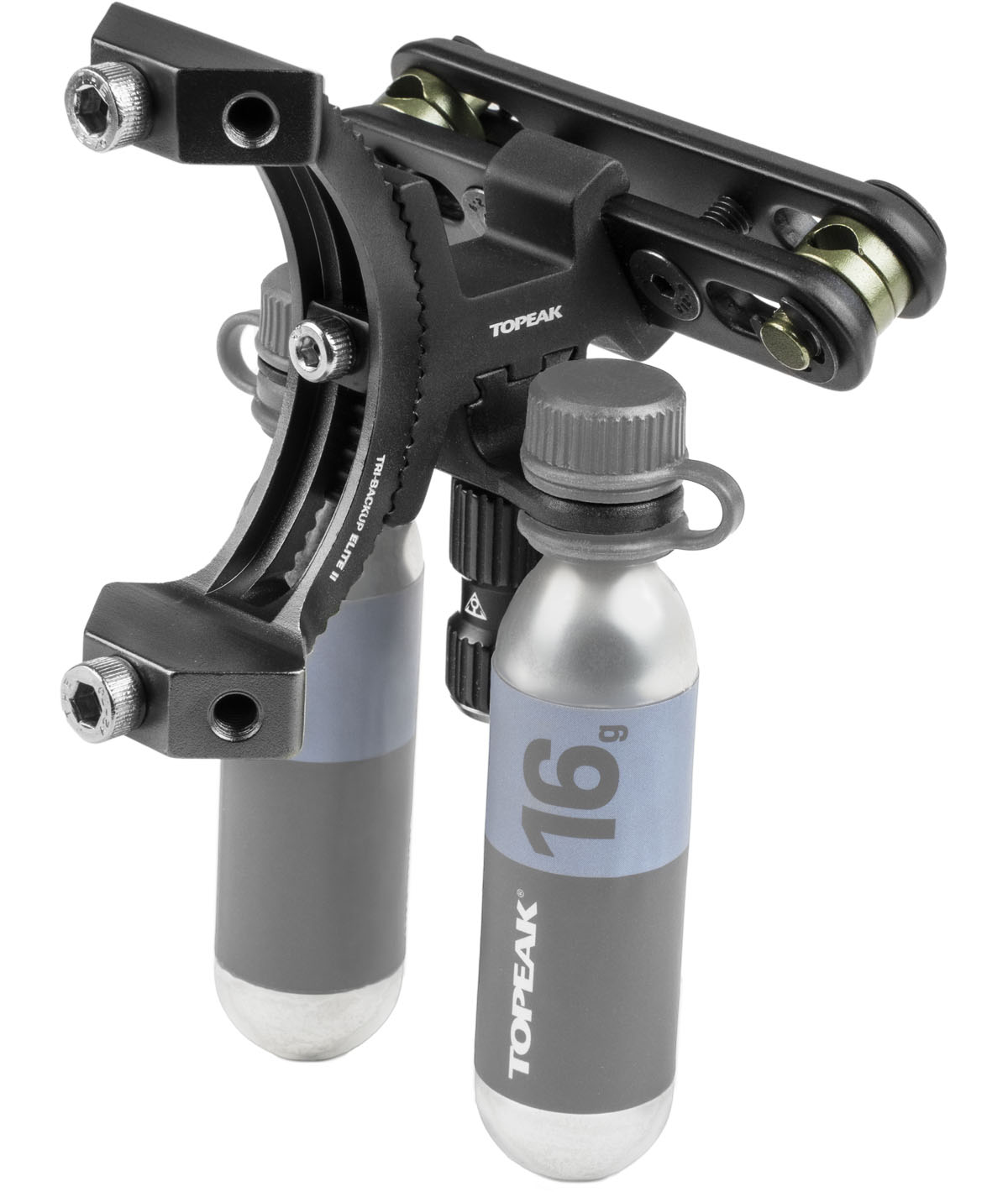 Topeak - Staffa Sottosella Tri-backup Elite 2 Per Portaborraccia E Accessori
