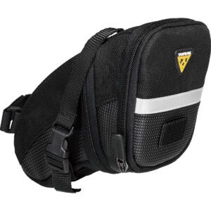 Topeak -  Borsello Sottosella Aero Wedge Pack Medium (0,98-1,31 L) Con Cinturino In Velcro