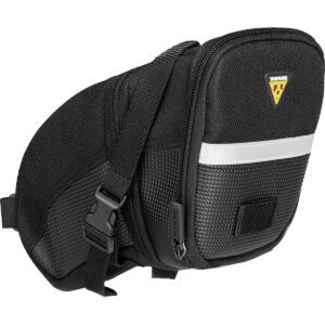 Topeak -  Borsello Sottosella Aero Wedge Pack Large (1,48-1,97 L) Con Cinturino In Velcro