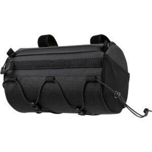 Topeak - Tubular Barbag Handlebar Duffel Bag (3.8 L) Black With Velcro Straps