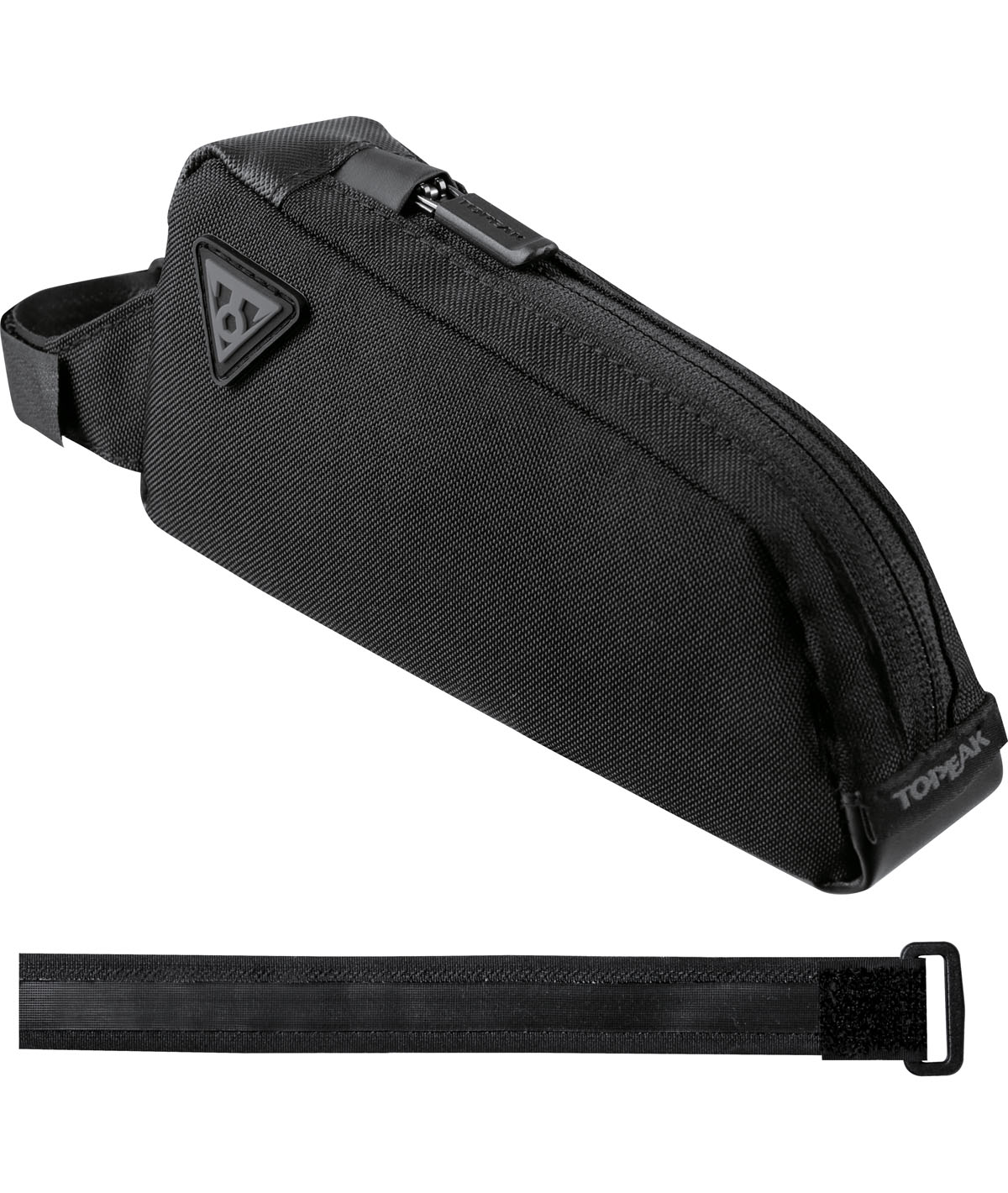 Topeak - Borsello Tubo Orizzontale (sopra) Fastfuel Bag Bolt-on (0,5 L) Nero Con Cinturini In Velcro
