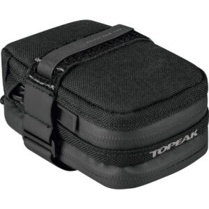 Topeak - Elementa Seatbag Pro (0.3 L) Black With Ratchet Rocket Essential Tool And Velcro Strap