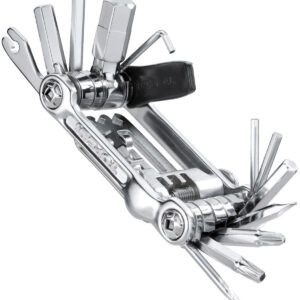 Topeak -  Chiave Multiuso Mini 20 Pro (23 Funzioni) Silver Con Custodia