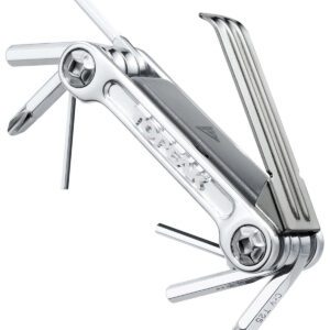 Topeak - Multipurpose Wrench Mini 9 Pro (9 Functions) Silver With Case