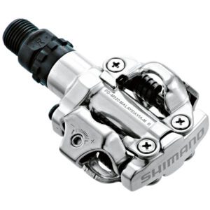 Shimano -  Paia Pedali Shimano M520 Spd Silver Con Tacchette
